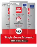 Aluminum Espresso Capsules Compatible with Nespresso - Classico Medium