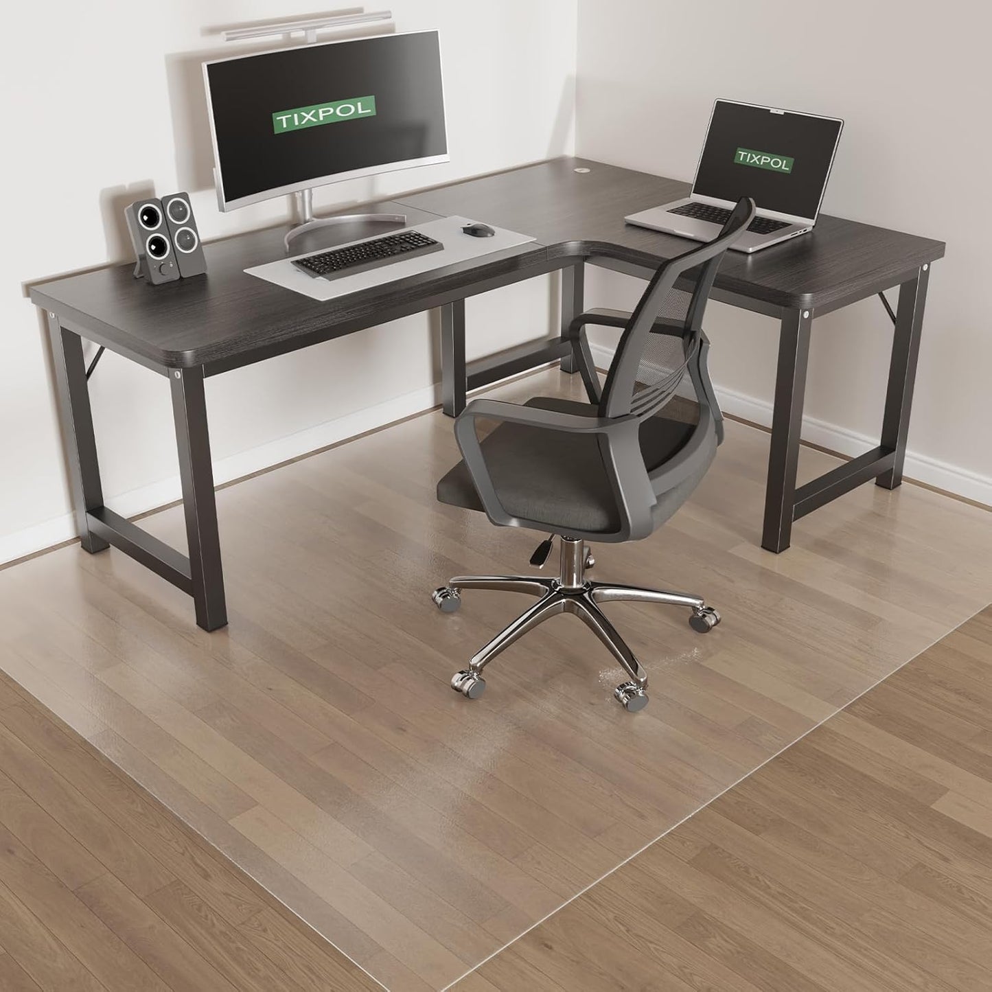 Chair Mat for Hard Floors - Durable Non-Slip Vinyl Protector