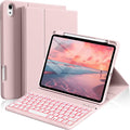 kenke iPad 11/10th Gen Case with Keyboard - Detachable Backlit Cover