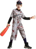 Zombie Baseball Player Costume for Boys - Scary Halloween Outfit