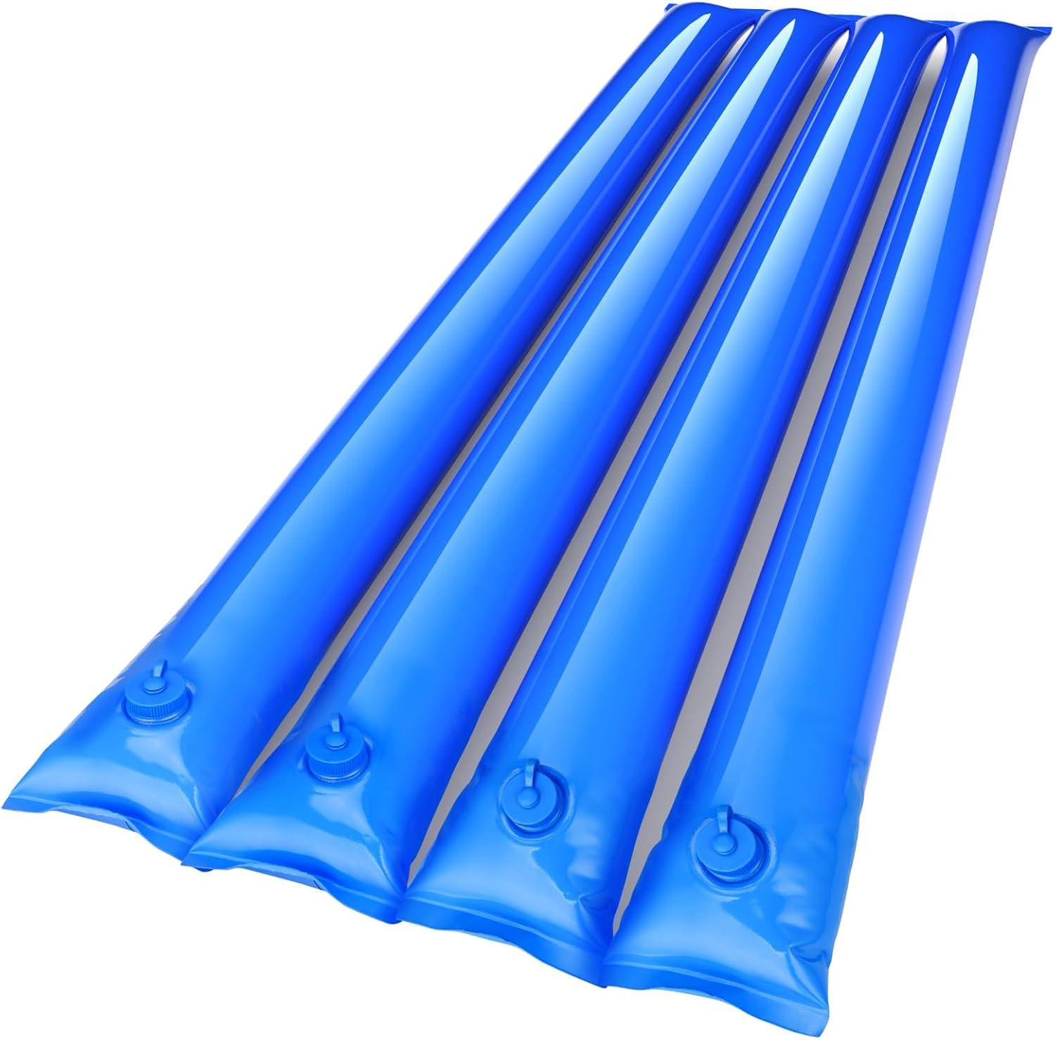 0.7mm Thickened Blue Winter Water Tube for Pool Covers 4 Pack