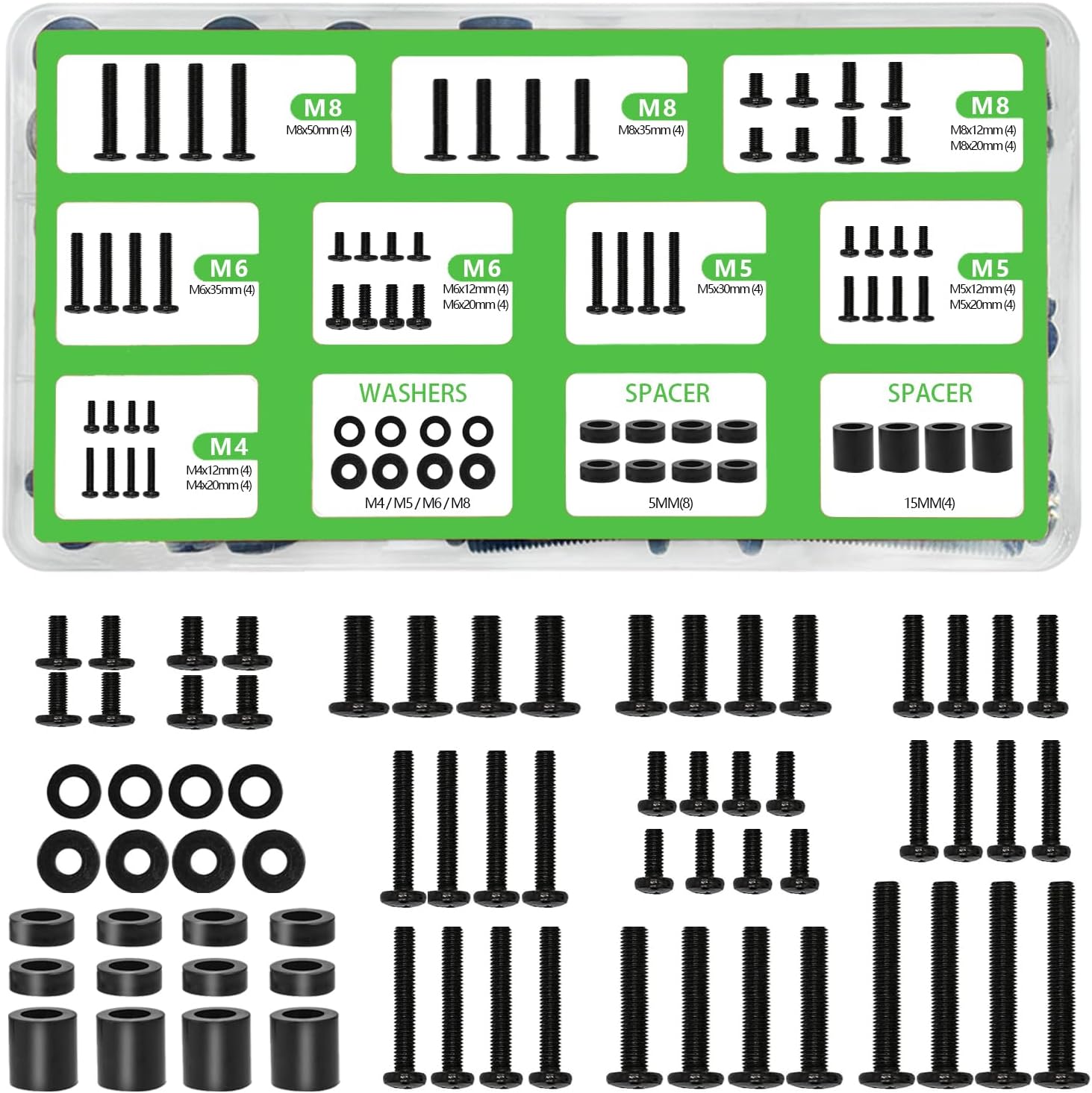 Nuyoah Universal TV Mounting Screws Kit
