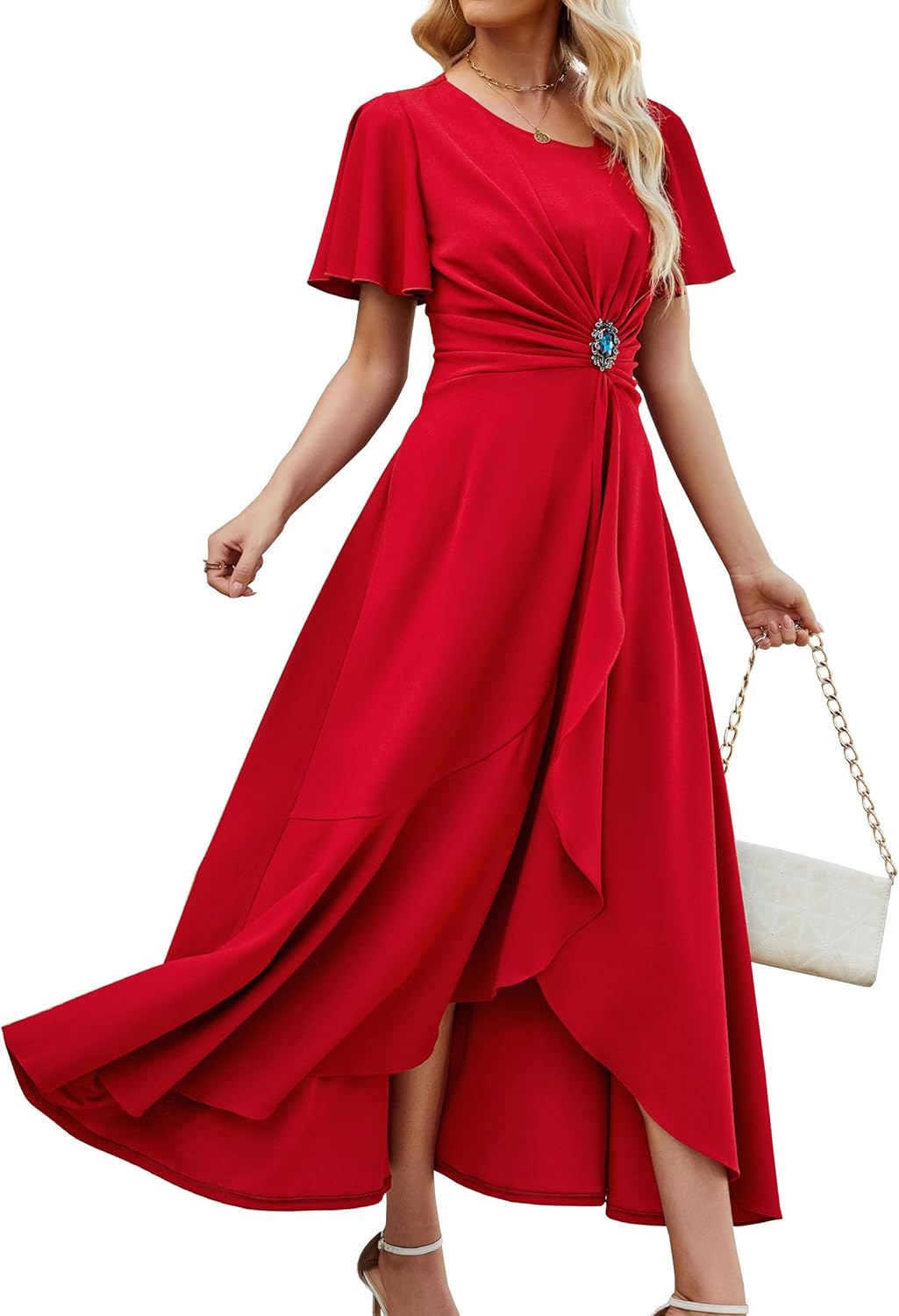 Elegant Wedding Guest Dresses for Women with Pockets and Style