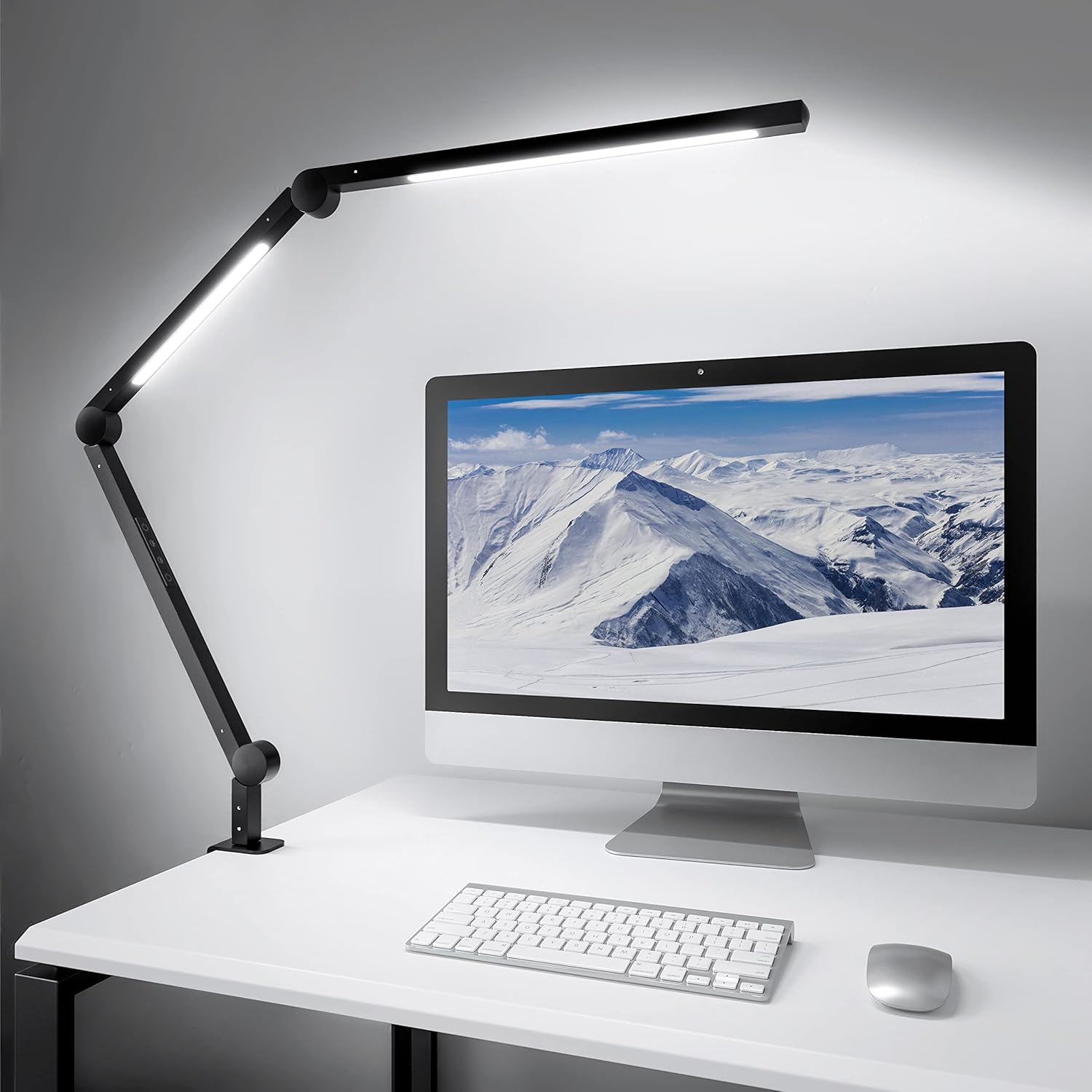 MediAcous Dual Light Desk Lamp: Eye-Caring & Flexible