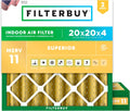 Allergen Defense Air Filters 2-Pack by Filterbuy MERV 11