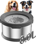 8L Dog Water Bowl with Anti-Slip Mat for Large Dogs