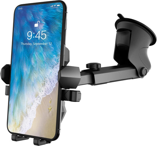 Manords Universal Long Neck Car Mount - Hands-Free Driving
