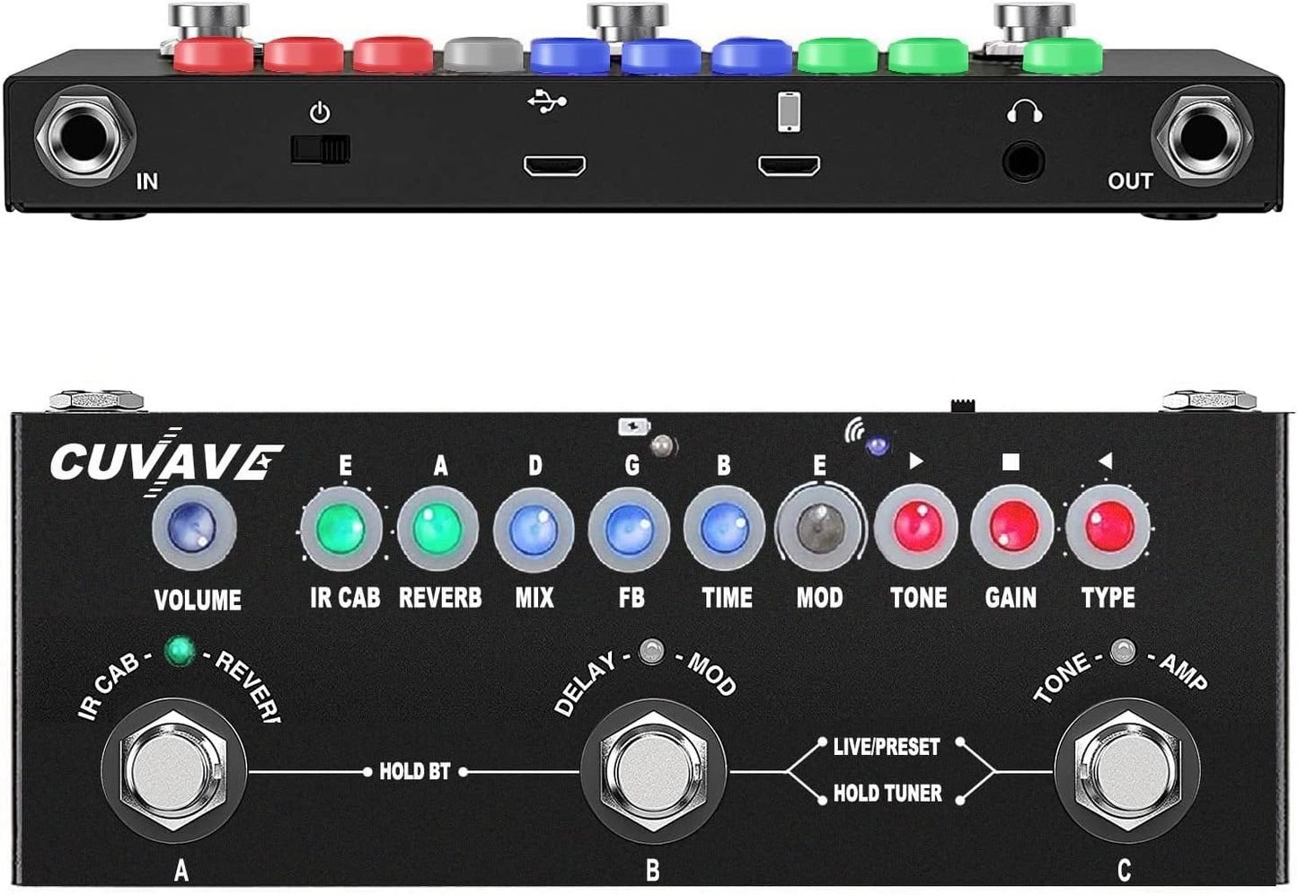 Multi Effects Guitar Pedal for Pro-Level Sound Anywhere