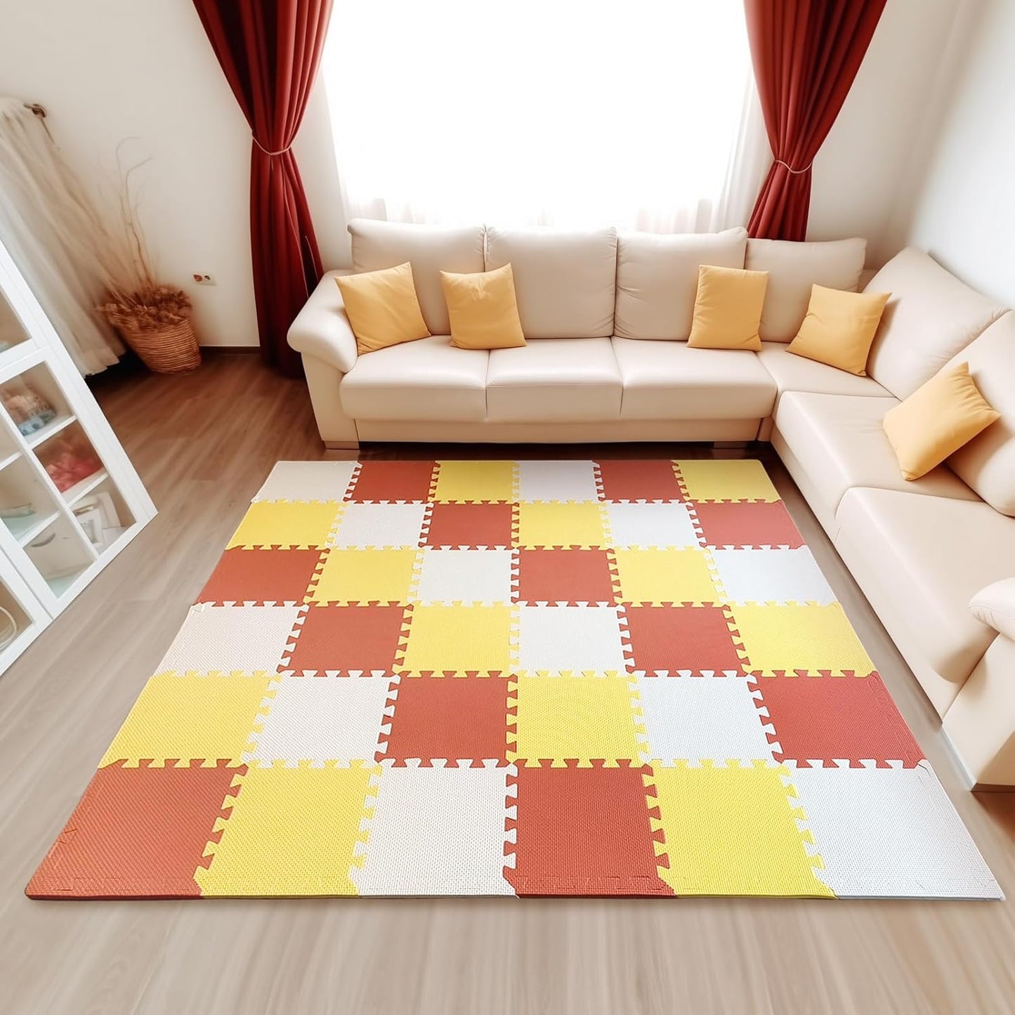 TCBunny Kids Soft Jigsaw Puzzle Play Mat ~ Interlocking Tiles for Safe & Fun Play!