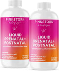 Pink Stork Liquid Prenatal Vitamins for Women - Liquid Prenatal