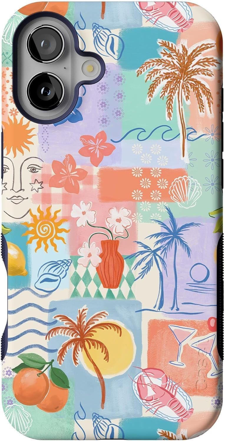 Casely iPhone 16 Case - Tropical Heat with Bold Protection