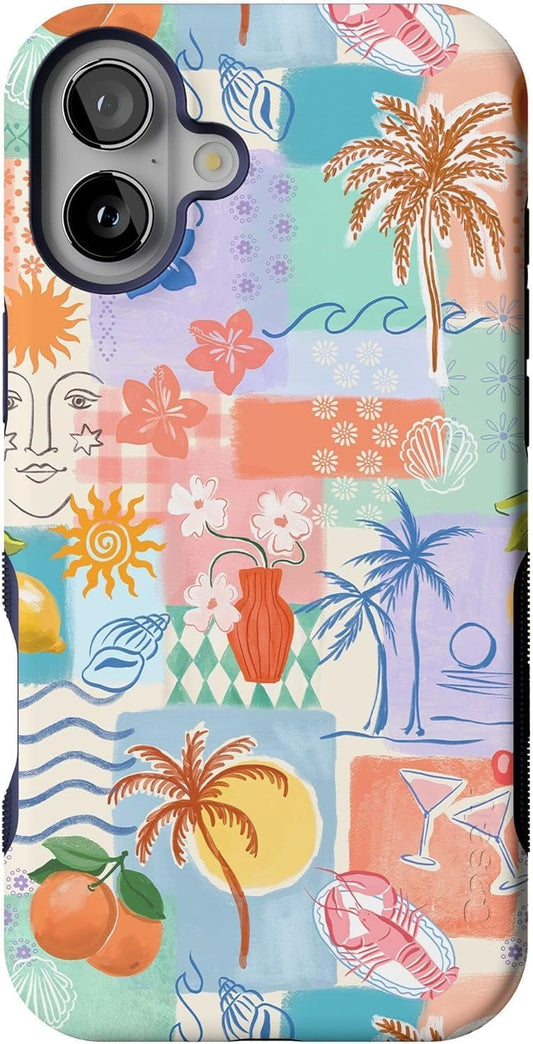 Casely iPhone 16 Case - Tropical Heat with Bold Protection