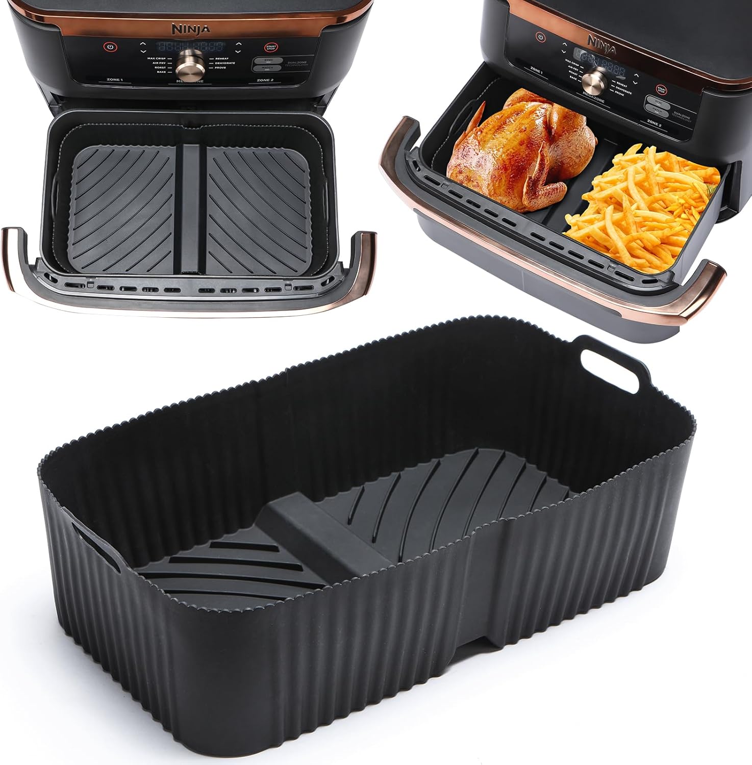 Platinum Silicone Air Fryer Liners - BPA Free