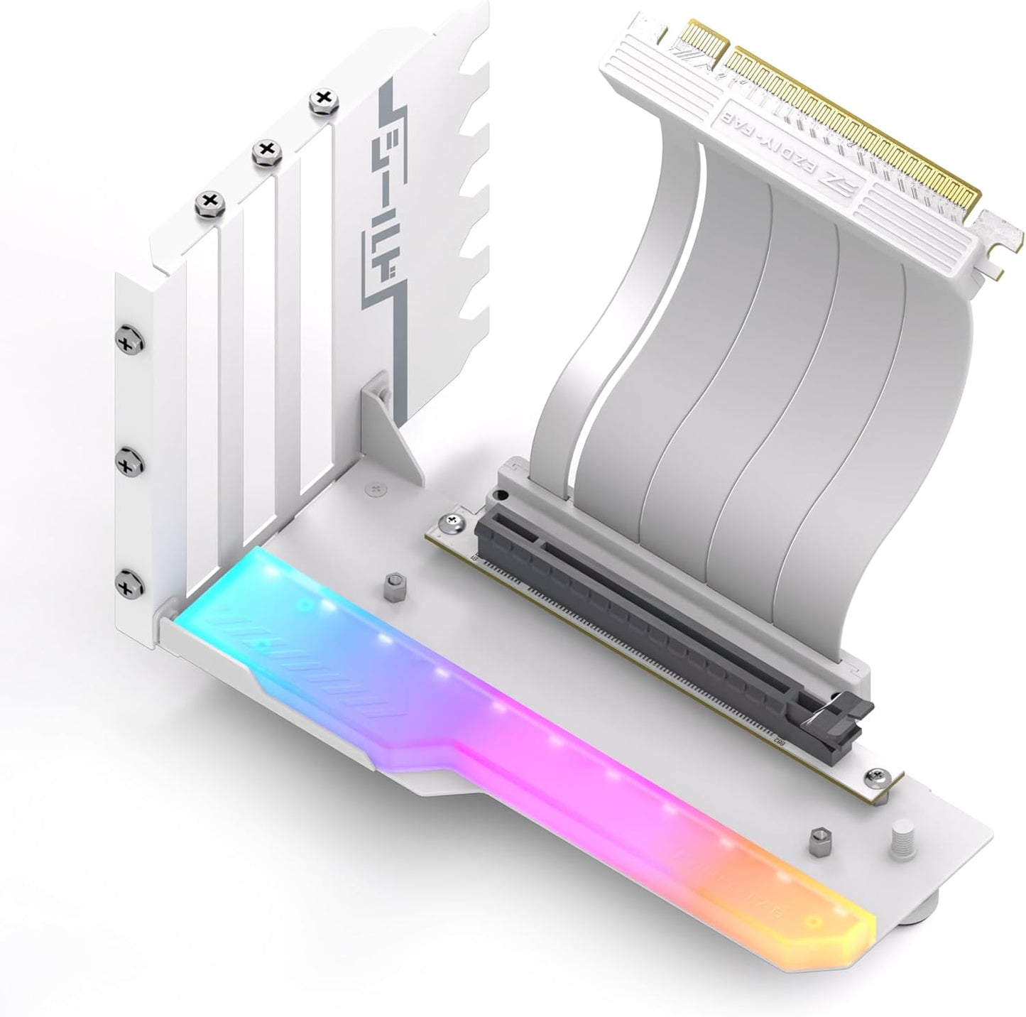 EZDIY-FAB Vertical GPU Mount with PCIe 4.0 Riser Cable