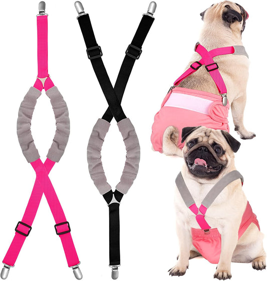Saintrygo Dog Suspenders: Secure Diapers Hassle-Free!