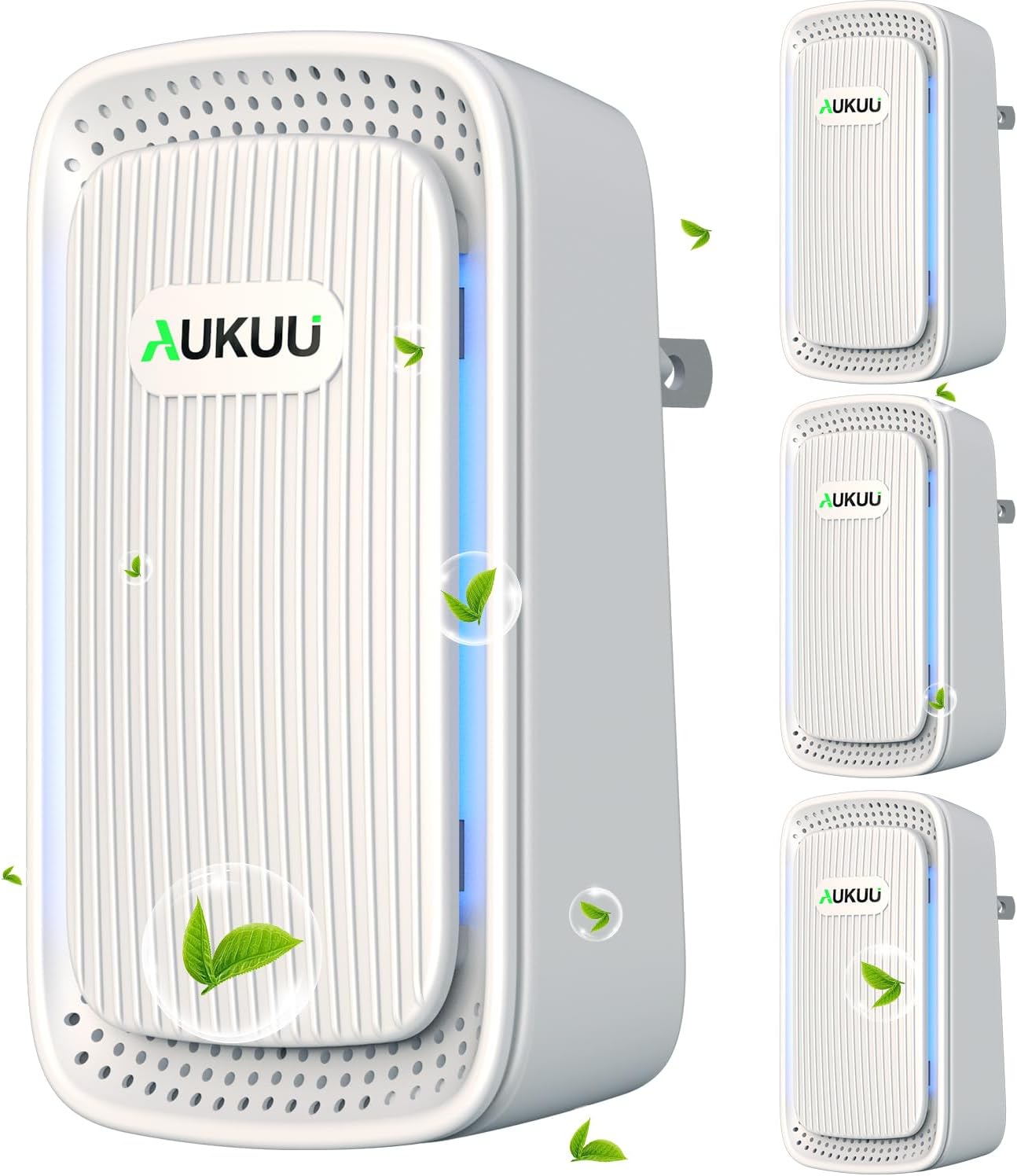 Air Ionizers 4 Pack - Quiet Negative Ion Air Purifiers for Home