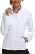 MoFiz Womens Insulated Lightweight Hiking Jacket - Warm, Flexible Fit