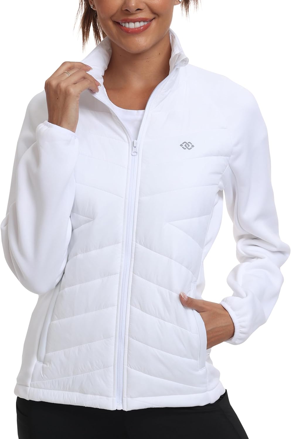 MoFiz Womens Lightweight Insulated Hiking Jacket for Fall