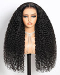 Wear and Go Glueless 13x6 Curly Deep Wave Lace Front Wig - 22in