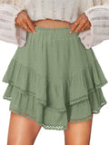 Flowy Shorts for Women by onlypuff - Ruffle Skorts & Mini Skirts