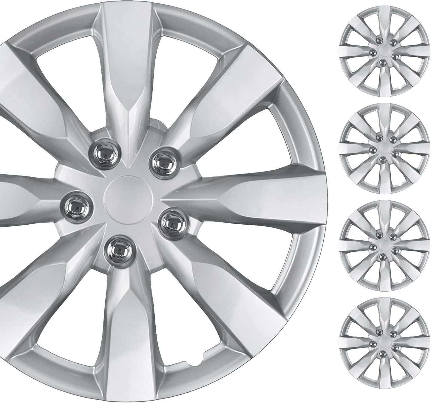 BDK Hubcaps Wheel Covers for Toyota Corolla 16 Durable Design