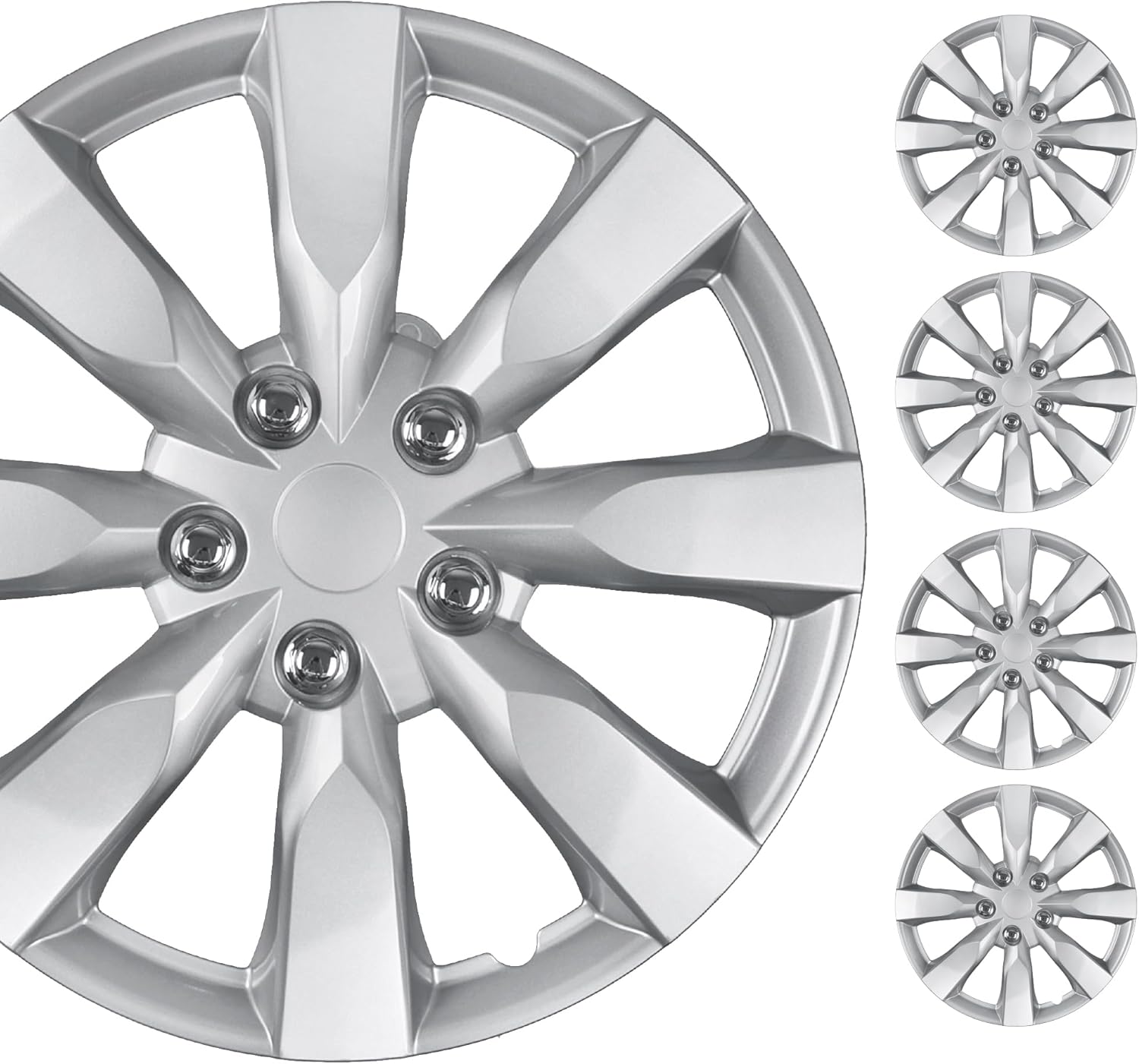 BDK Hubcaps Wheel Covers for Toyota Corolla 16 Durable Design