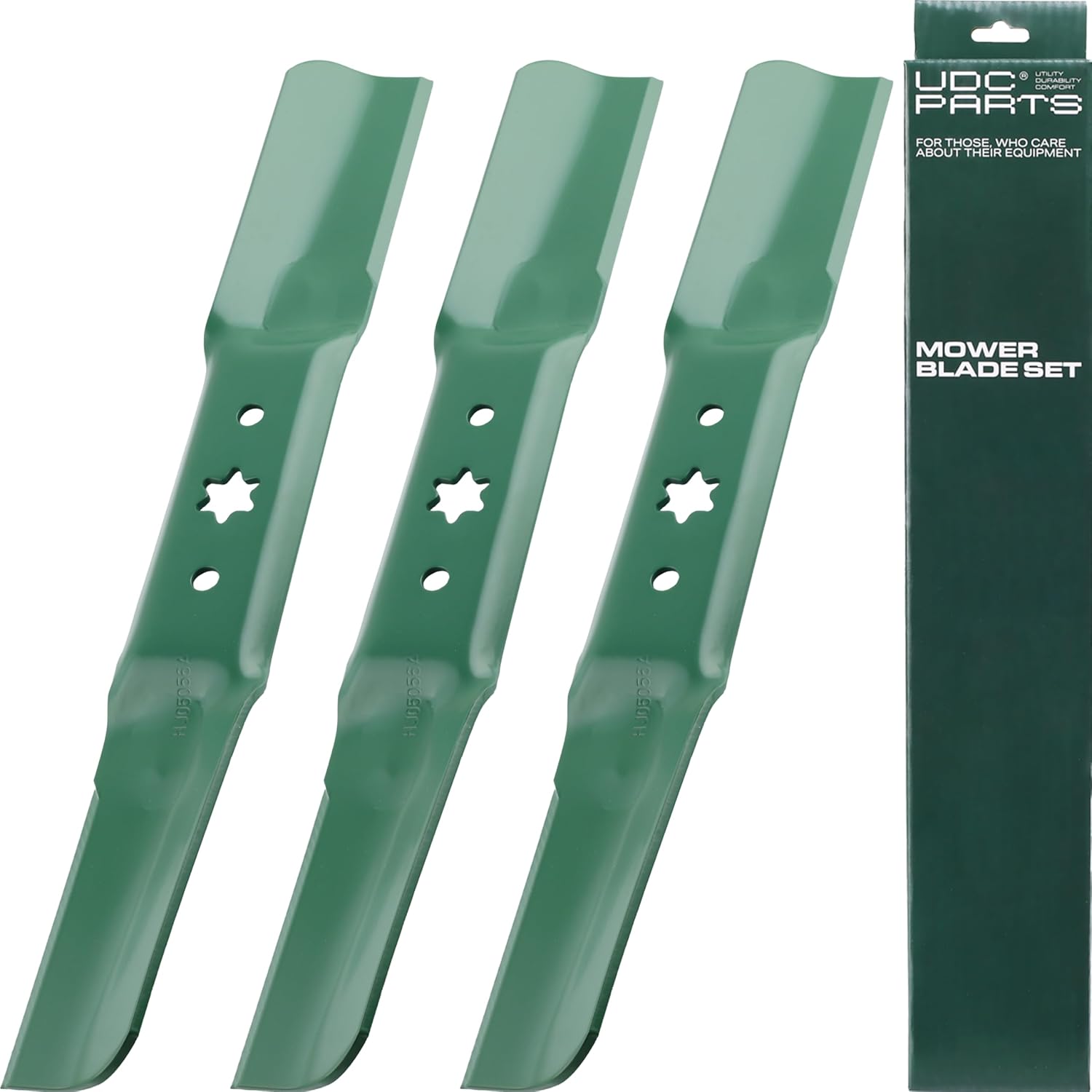Mower Blades 6 Point Star for Cub Cadet Ultima ZT1 54 Inch