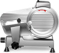 10 inch Commercial Meat Slicer - 240W Frozen & Cheese Slicer