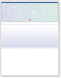 DocuGard Blue/Green Prismatic Top High Security Business Checks