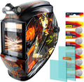 Welding Helmet Auto Darkening Large View True Color - Solar Powered