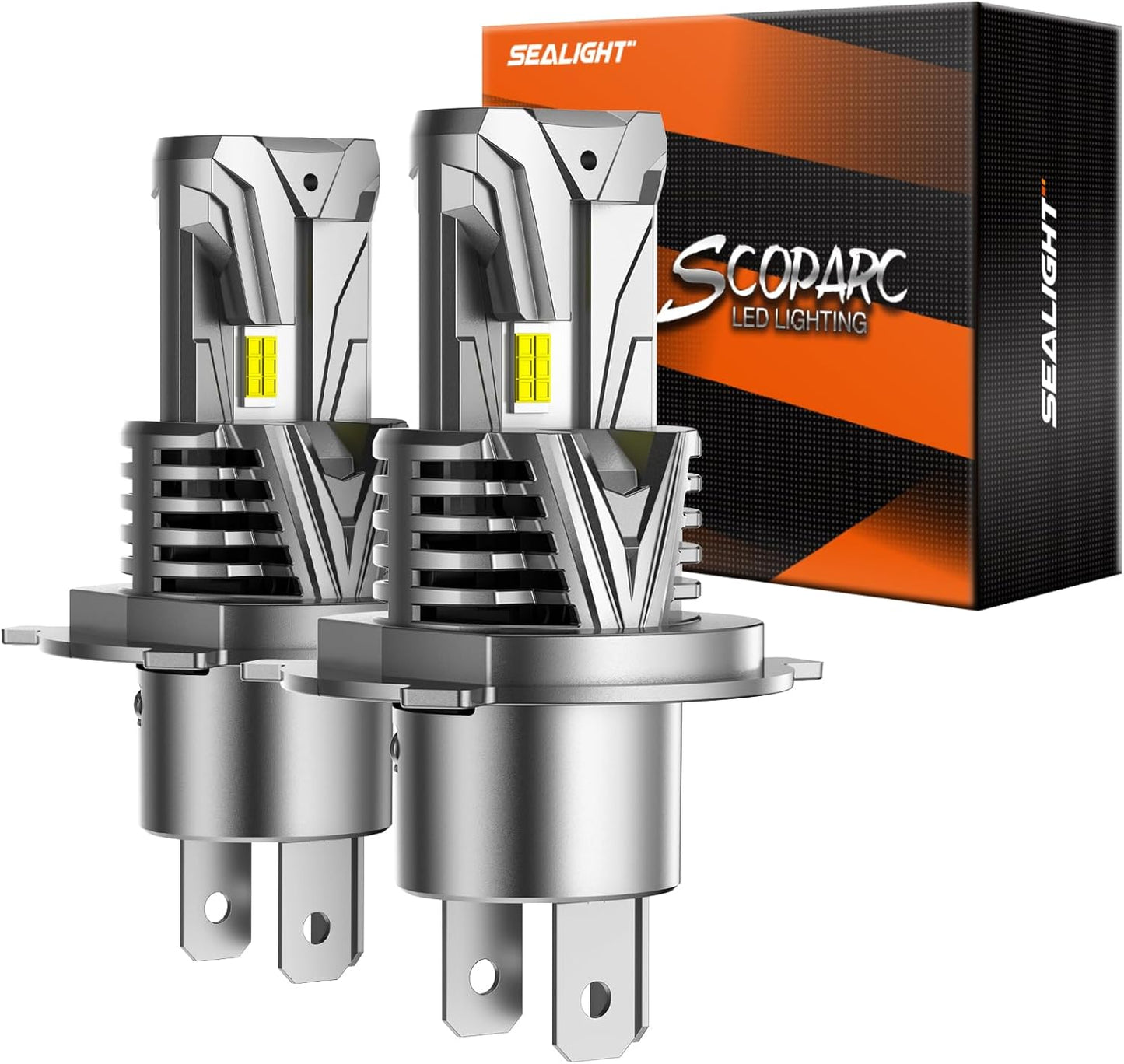 SEALIGHT S7S H4/9003 LED Bulbs for ATVs & Powersports Lighting