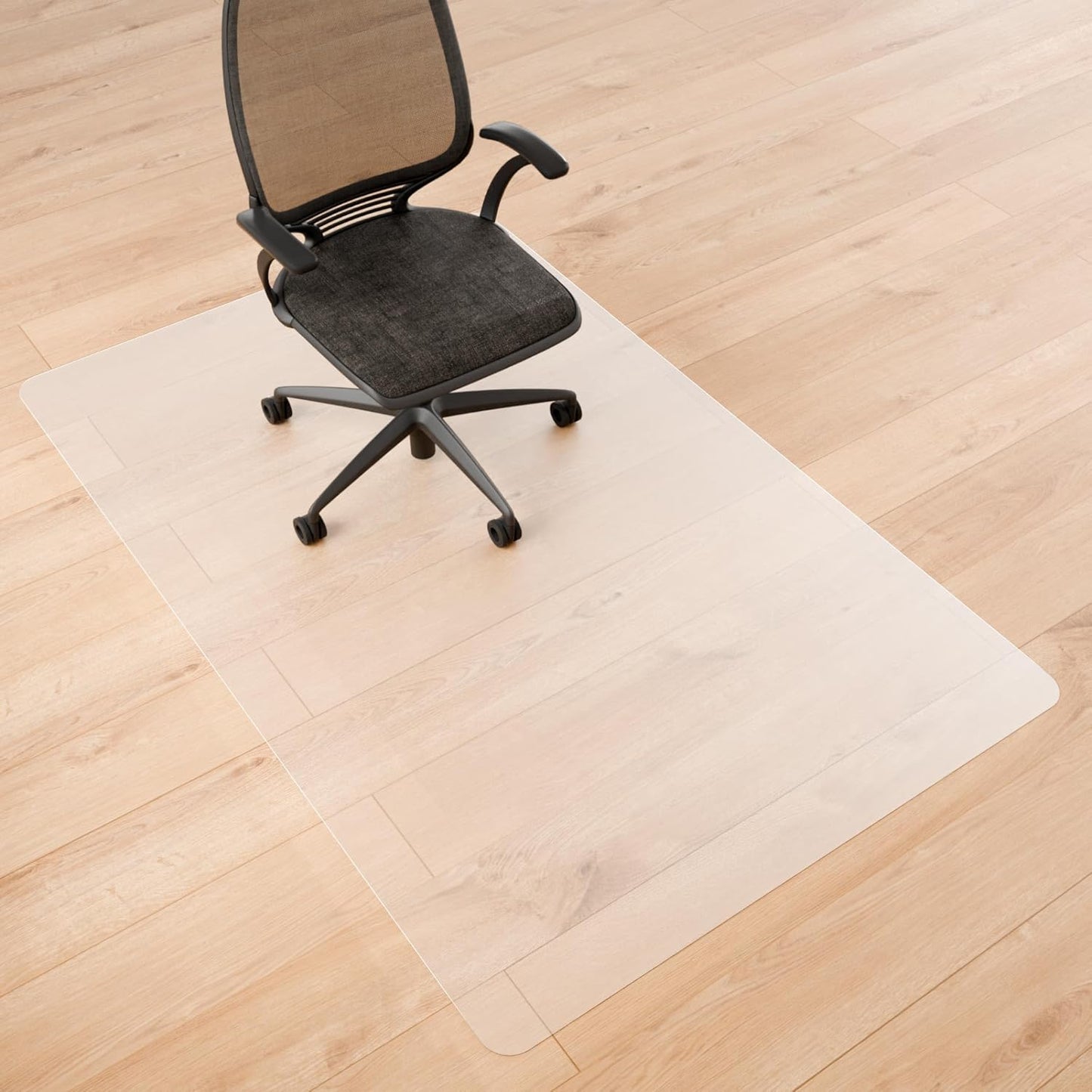 Naturei Clear Office Chair Mat - Easy Glide & Floor Protection