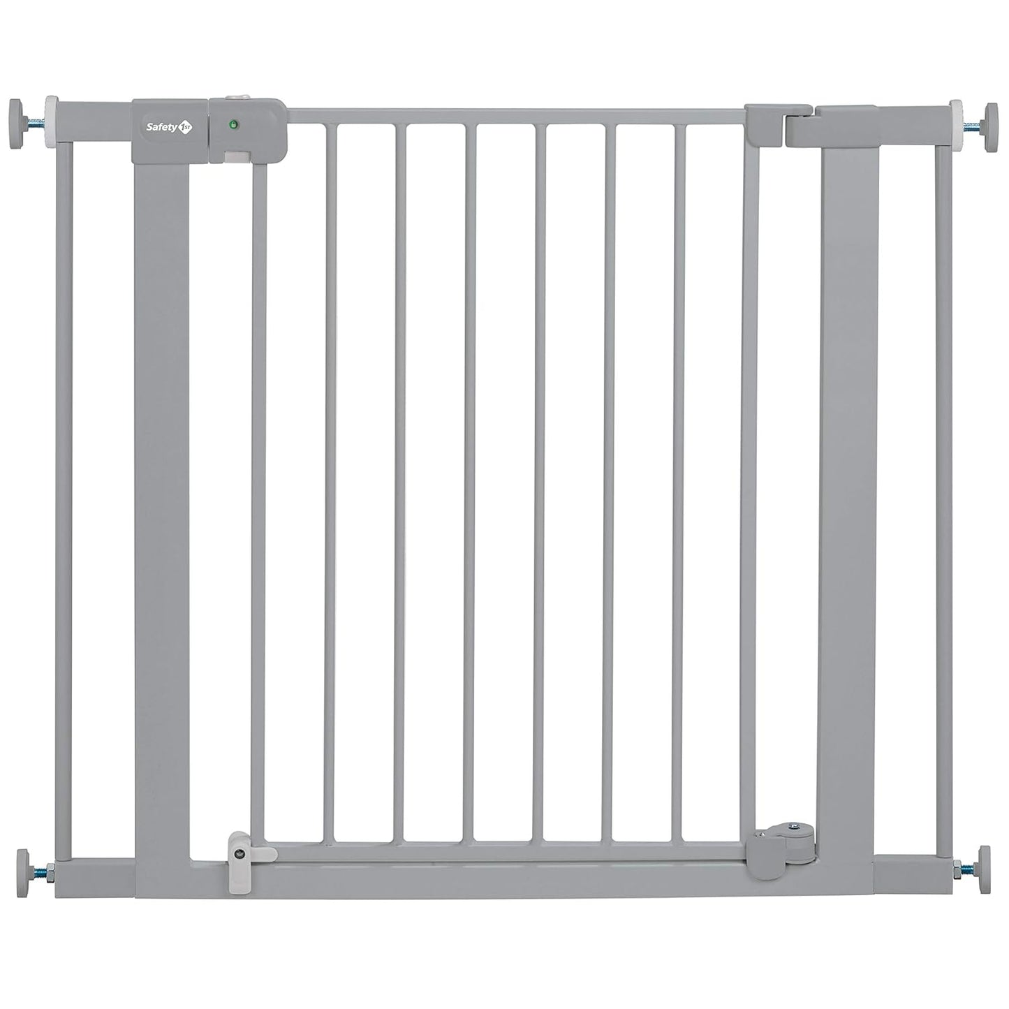 Secure Your Space with Safety 1st Easy Install Baby Gate - No Drilling Needed! Fits 29-38, Grey