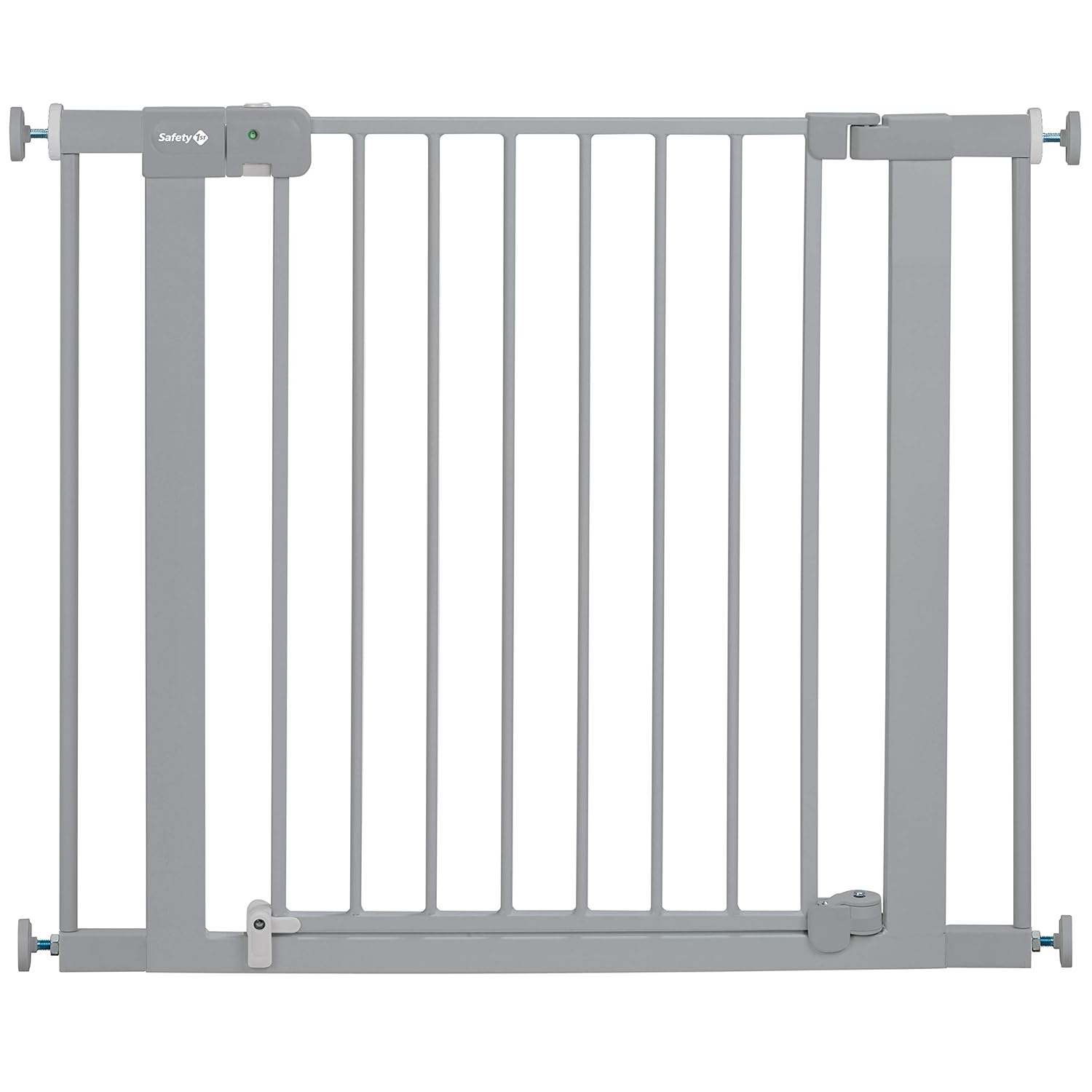 Secure Your Space with Safety 1st Easy Install Baby Gate - No Drilling Needed! Fits 29-38, Grey