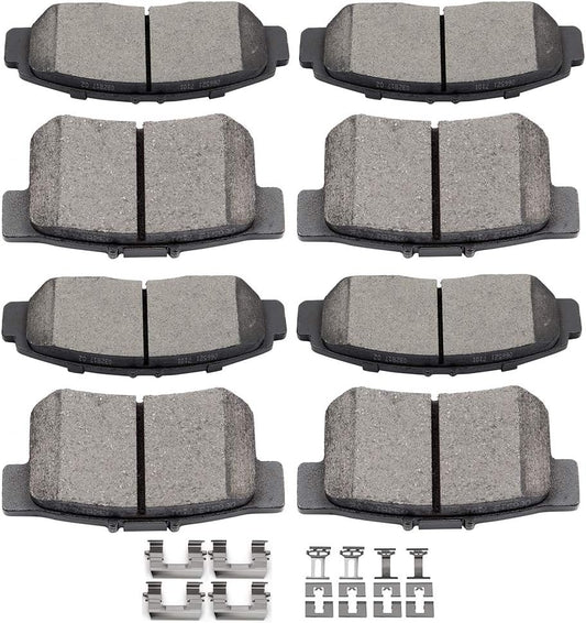 Ceramic Brake Pads Kits for Acura TSX and Honda Accord Vehicles