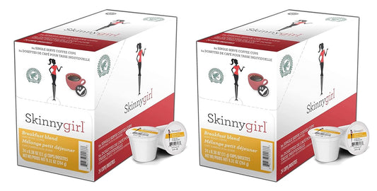 Skinnygirl Coffee Pods Breakfast Blend Light Roast for Keurig