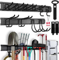 SEDY 64in Heavy Duty Garage Storage Tool Organizer Rack - 300lb