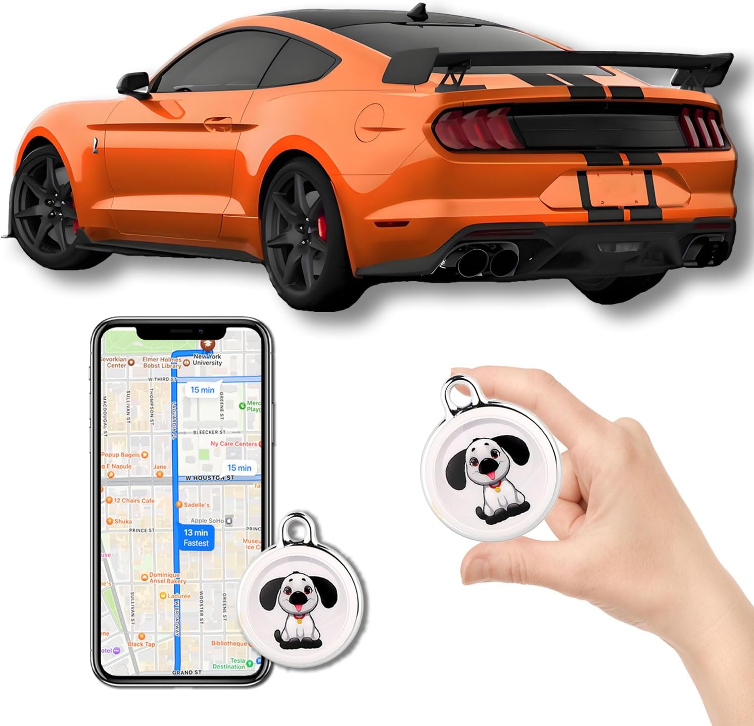 Portable Car GPS Tracker for Accurate Positioning and Safety