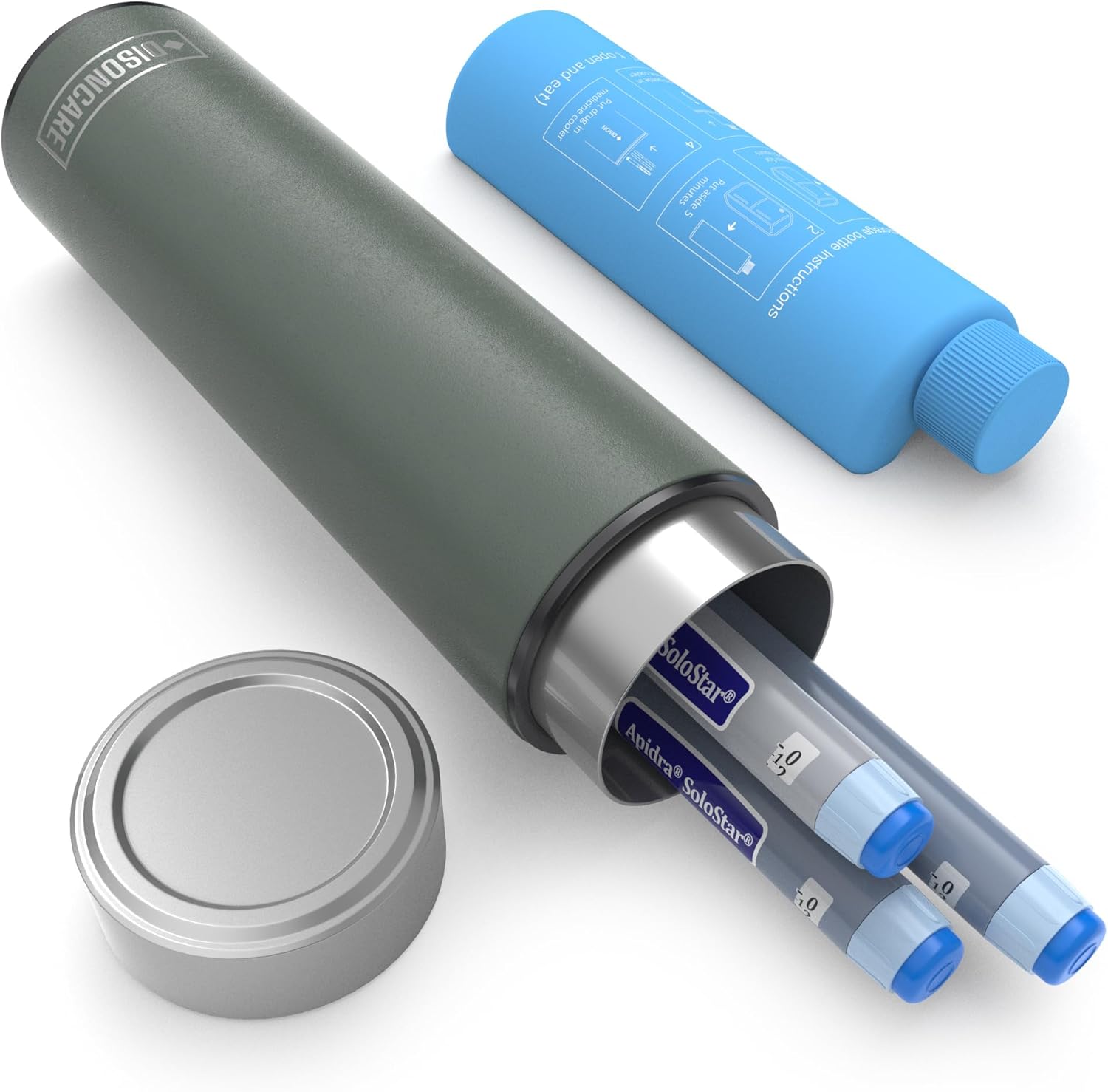 DISONCARE Odyssey 60H Insulin Pens Cooler Travel Case for Diabetics