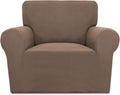 PureFit Stretch Chair Sofa Slipcover for Kids - Camel Color