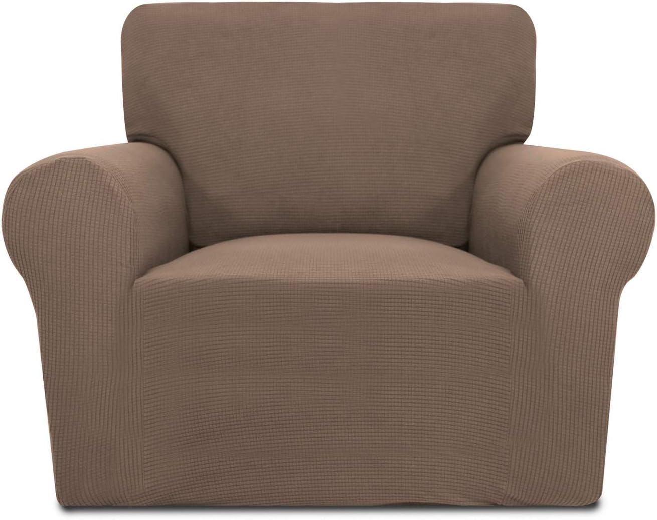 PureFit Stretch Chair Sofa Slipcover for Kids - Camel Color