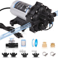 Upgraded 110V AC Fresh Water Pump 7GPM 70PSI - Quiet, Self-Priming