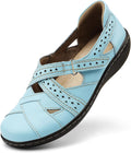 Women's Classic Genuine Leather Loafer - Cute Slip-On Flat