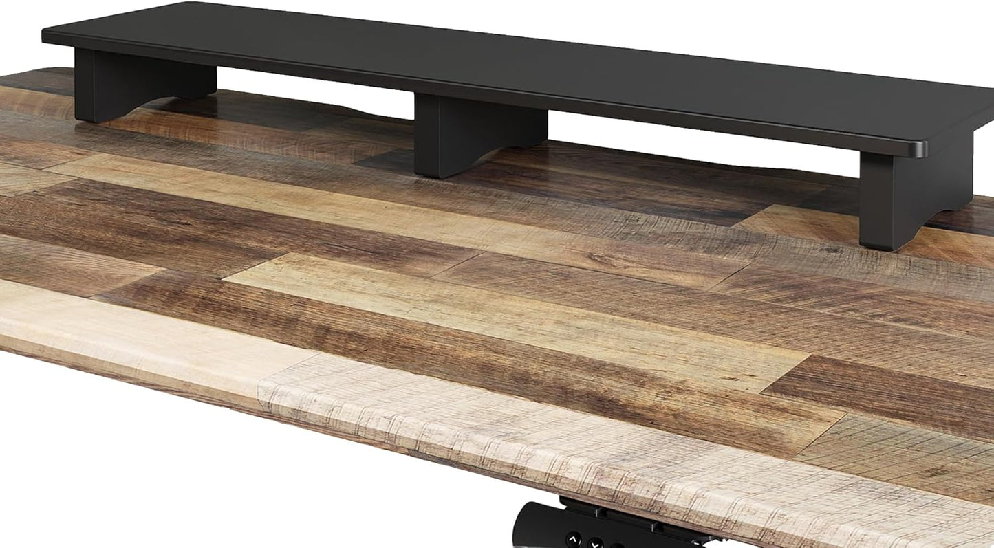 Vari Modern Monitor Riser - Large Dual Monitor Stand for Home Office
