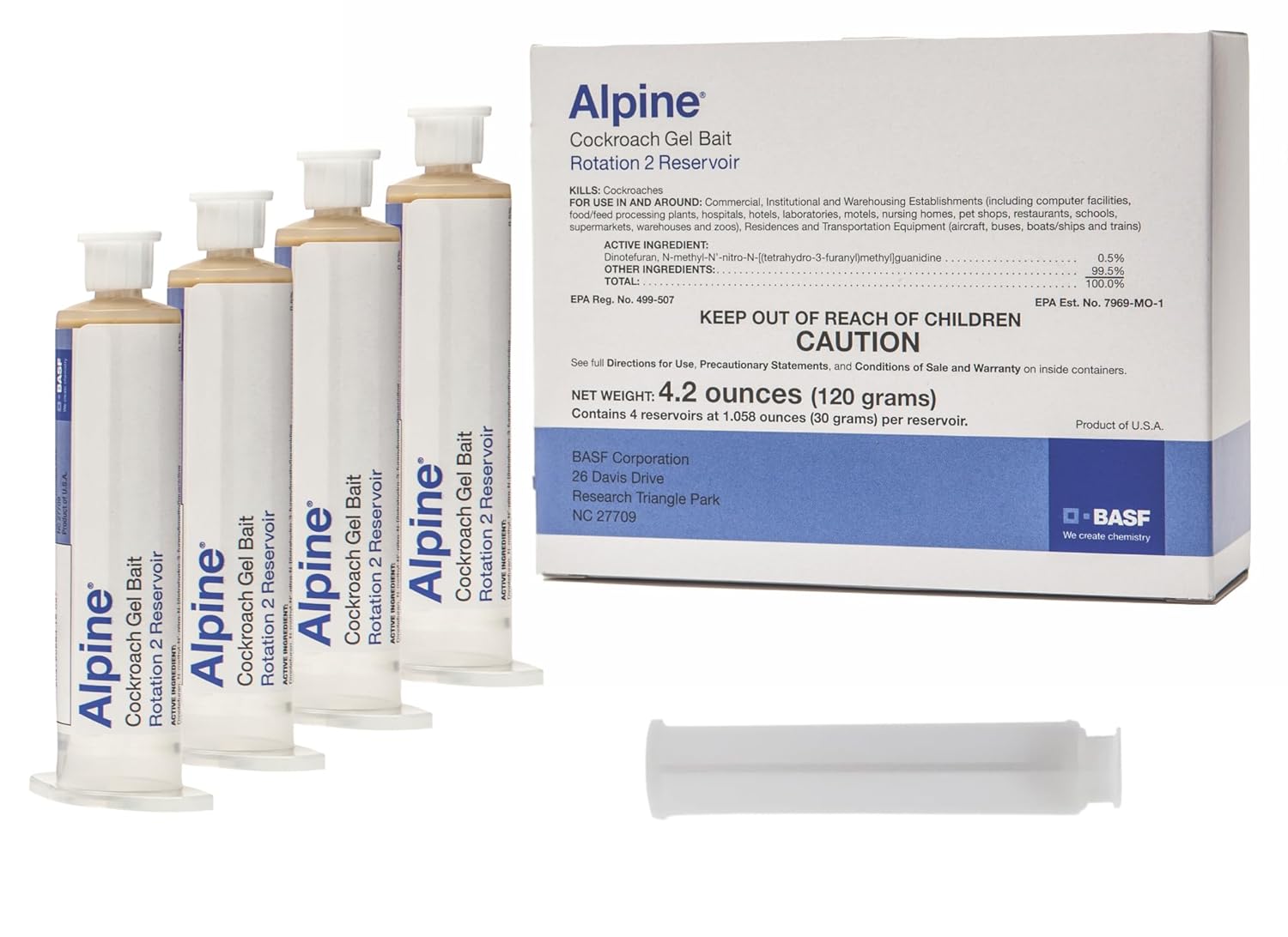 BASF Alpine Rotation 2 Cockroach Gel Bait for Effective Control