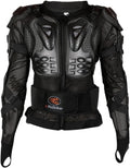 Full Body Armor Jacket Black XXL - Motocross Protective Shirt