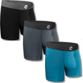 Bulge Enhancing Pouch Boxer Briefs for Men - 3 Pack Modal Comfort