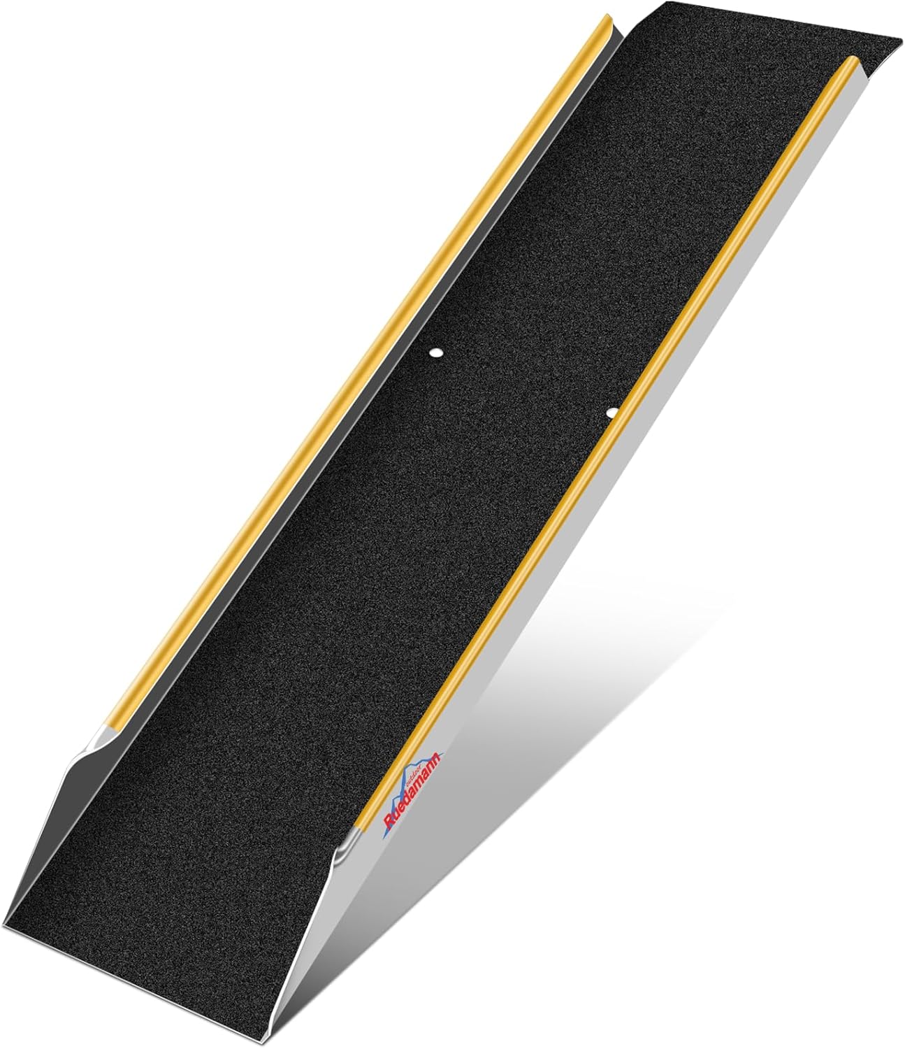 Ruedamann 48in Aluminum Shed Ramp for Lawn Mowers and More