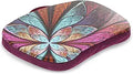15.6 in Portable Lap Desk with Pillow Cushion - Fractal Flower Pattern