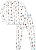 Soft Bellabu Bear Two-Piece PJs for Boys and Girls - Comfortable Fit